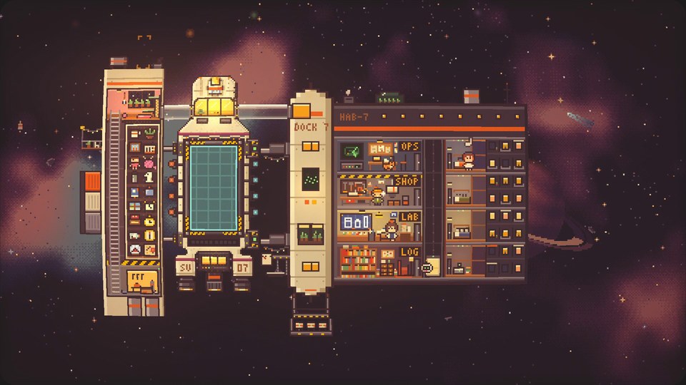 저녁의 Dock 7.